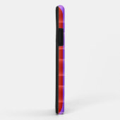 Helle, bunte Streifen Hintergrund Case-Mate iPhone Hülle (Hinten/Rechts)