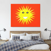 Helle Canvas-Leinwand Leinwanddruck (Insitu (Schlafzimmer))