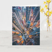 Helle City Gebäude Karte (Gelbe Blume)