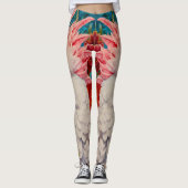 Helle Cockatoo-Leggings - Hübsch Leggings (Vorderseite)