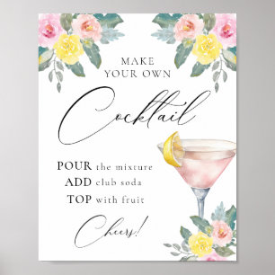 Helle Cocktailbar Poster