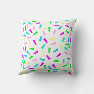 Helle Confetti Kids Throw Kissen Kissen