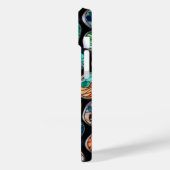 Helle dekorative gestrichene Steine Case-Mate iPhone Hülle (Rückseite / Links)