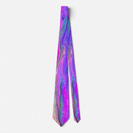 Helle, doppelfarbige Abstrakte Krawatte für Männer