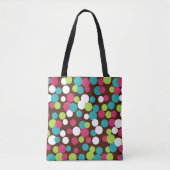 Helle Dots Travel Summer Beach Bag Tasche (Vorderseite)