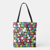 Helle Dots Travel Summer Beach Bag Tasche (Rückseite)