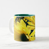 Helle Edelsteine der ErdTasse Zweifarbige Tasse (Vorderseite Links)