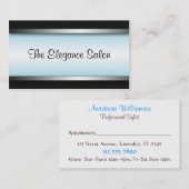 Helle Eingeweiht-blaue Verabredungs-Karten Terminkarte (Vorne/Hinten)