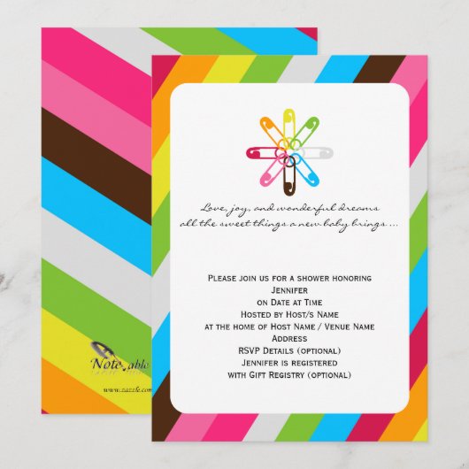 Helle Einladung (Vorne/Hinten)