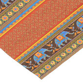 Helle Elefanten Kurzer Tischläufer (Ecke)