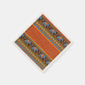 Helle Elefanten Serviette (Ecke)