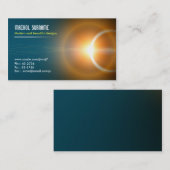 helle elegante Visitenkarte (Vorne/Hinten)