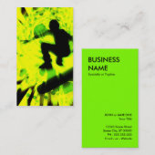 helle Explosion des Skateboards Visitenkarte (Vorne/Hinten)