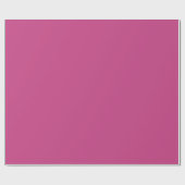 Helle Fall Fuchsia Solid Color Print Geschenkpapier (Flach)