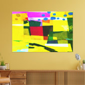 HELLE FARBEN 3 Panel Zuhause Office Leinwand Wand  (Insitu (Wohnzimmer))
