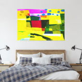 HELLE FARBEN 3 Panel Zuhause Office Leinwand Wand  (Insitu (Schlafzimmer))
