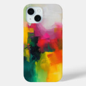 Helle Farben Abstrakte Kunst Case-Mate iPhone Hülle (Rückseite)