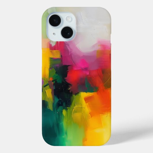 Helle Farben Abstrakte Kunst Case-Mate iPhone Hülle (Rückseite)