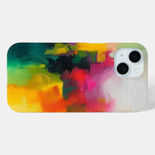 Helle Farben Abstrakte Kunst Case-Mate iPhone Hülle (Rückseite (Horizontal))
