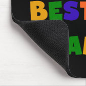 Helle Farben des Gut-est Gramma der Welt Mousepad (Ecke)