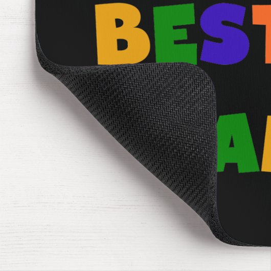 Helle Farben des Gut-est Gramma der Welt Mousepad (Ecke)