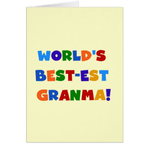 Helle Farben des Gut-est Granma der Welt