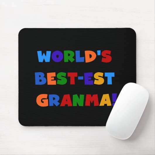 Helle Farben des Gut-est Granma der Welt Mousepad (Mit Mouse)