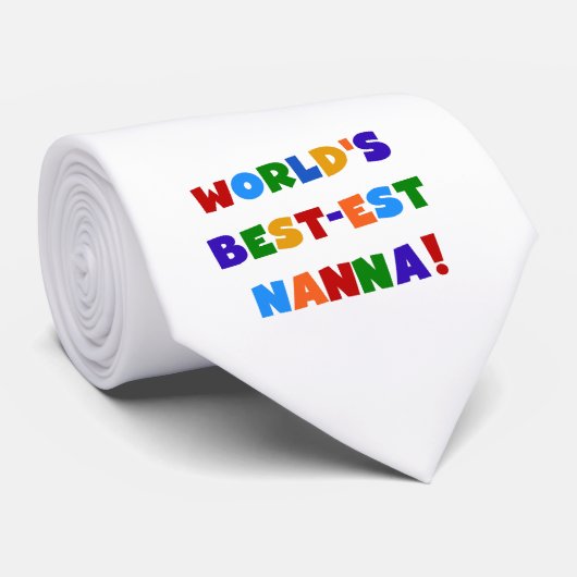 Helle Farben Die besten Nanna Tshirts Krawatte (Gerollt)