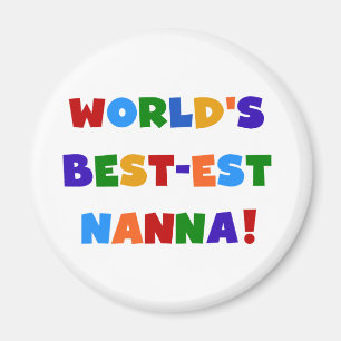 Helle Farben Die besten Nanna Tshirts Magnet