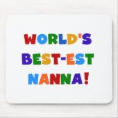 Helle Farben Die besten Nanna Tshirts Mousepad (Vorne)