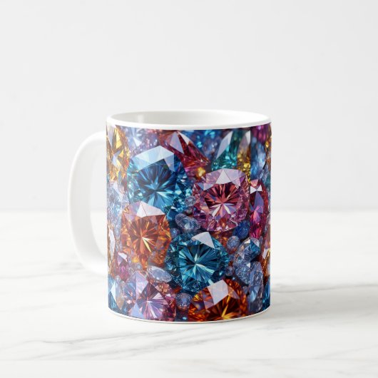 Helle Farben, Farbtheorie Kaffeetasse (Vorderseite Links)