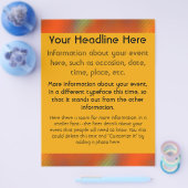 Helle Farben Flyer (Einzeln)