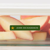 Helle Farben Kinder wasserdichte Namensschilder /  Etiketten (Befestigt)