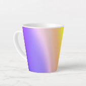 Helle Farben Kleine Latte Tasse (Linke Ecke)