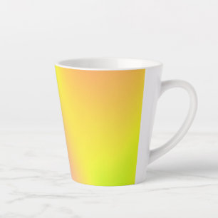 Helle Farben Kleine Latte Tasse