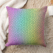 Helle Farben Leopard Print magisch Kissen (Decke)