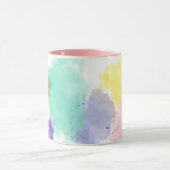 Helle Farben mit einer sanften Note Tasse (Zentrum)