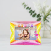 Helle Farben mit Pelican Holiday Postcard Postkarte (Stehend Vorderseite)