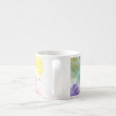 Helle Farben mit sanfter Note Espressotasse (Rückseite)