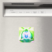 Helle Farben Orchid Design Magnet (In Situ (Geschirrspüler))