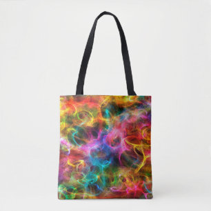 Helle Farben Zufällige Schwünge Tasche