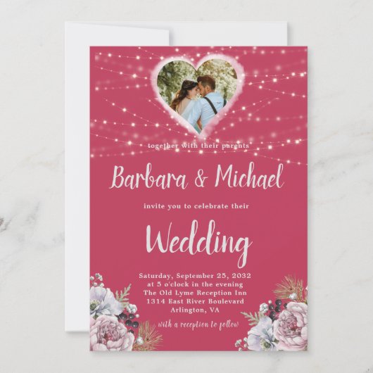 HELLE FARBENFARBEN EINLADUNG (Vorderseite)