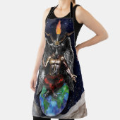 Helle farbenfrohe Baphomet Occult Szension Schürze (InSitu)