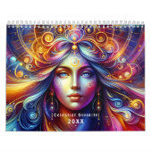 Helle, farbenfrohe Celestie Feminine Divinity- Kalender (Titelbild)