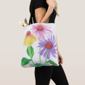 Helle, farbenfrohe Konfektionäre Tasche (Von Nahem)