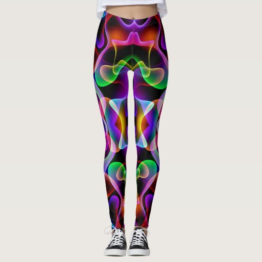 Helle, farbenfrohe Leggings Running Pants (Vorderseite)
