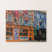Helle farbenfrohe Matchmaker Pub, Irland Puzzle (Horizontal)