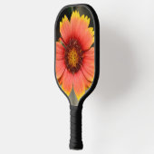 Helle Farbenfrohe Orange Gaillardia Pickleball Schläger (Links)