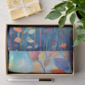 Helle, farbenfrohe Regenbogen Herbstleaves Dekoupa Seidenpapier (Geschenk)