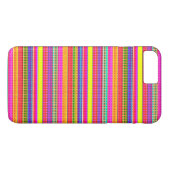 Helle, farbenfrohe Streifen Case-Mate iPhone Hülle (Rückseite (Horizontal))